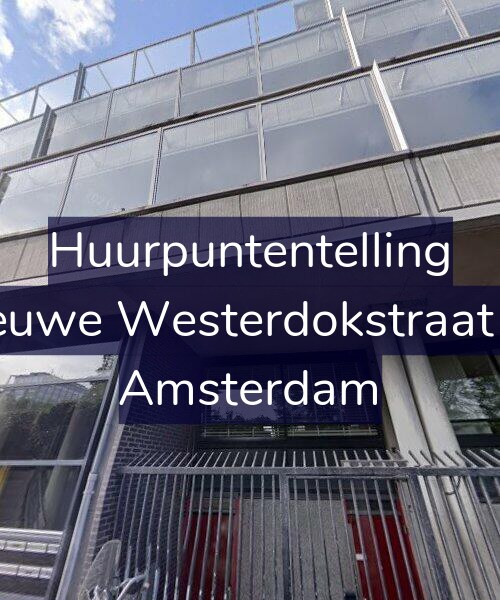Foto gevel Huurpuntentelling voor Nieuwe Westerdokstraat 96, Amsterdam