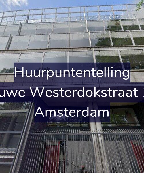 Foto gevel Huurpuntentelling voor Nieuwe Westerdokstraat 152, Amsterdam