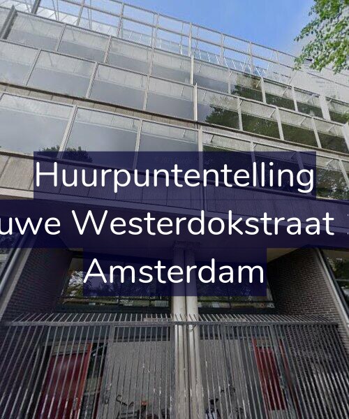 Foto gevel Huurpuntentelling voor Nieuwe Westerdokstraat 132, Amsterdam