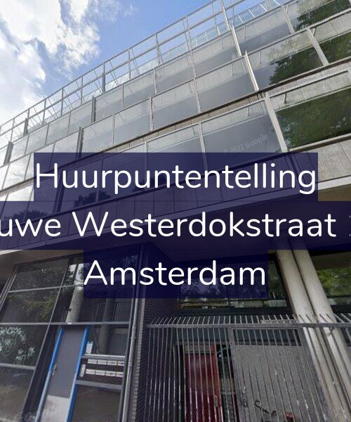 Foto gevel Huurpuntentelling voor Nieuwe Westerdokstraat 174, Amsterdam