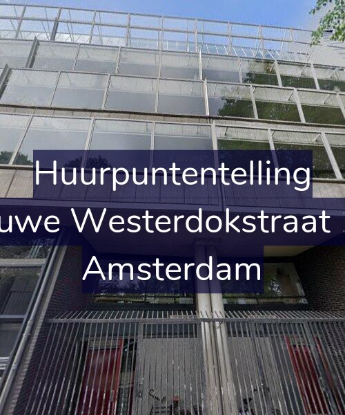 Foto gevel Huurpuntentelling voor Nieuwe Westerdokstraat 144, Amsterdam