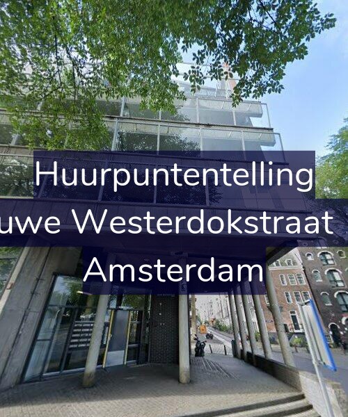 Foto gevel Huurpuntentelling voor Nieuwe Westerdokstraat 198, Amsterdam