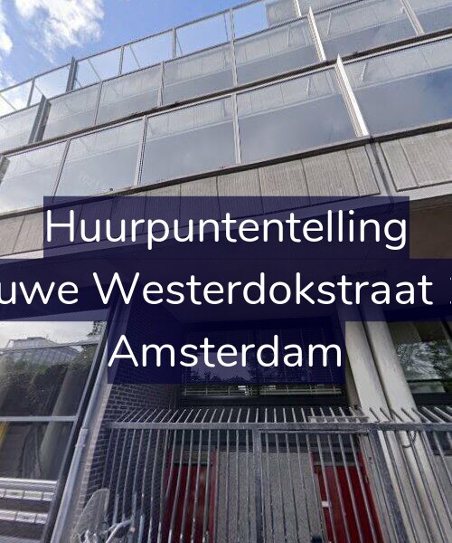 Foto gevel Huurpuntentelling voor Nieuwe Westerdokstraat 104, Amsterdam