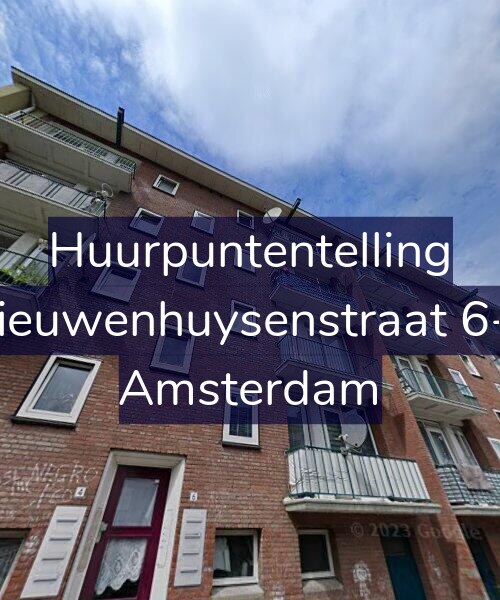 Foto gevel Huurpuntentelling voor Nieuwenhuysenstraat 6-3, Amsterdam