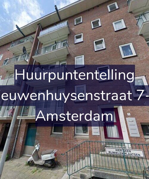Foto gevel Huurpuntentelling voor Nieuwenhuysenstraat 7-H, Amsterdam