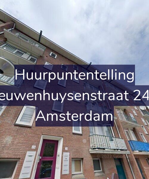 Foto gevel Huurpuntentelling voor Nieuwenhuysenstraat 24-3, Amsterdam