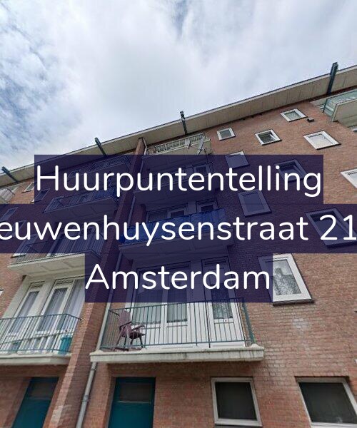 Foto gevel Huurpuntentelling voor Nieuwenhuysenstraat 21-3, Amsterdam