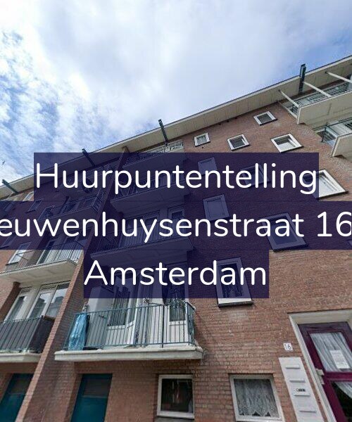 Foto gevel Huurpuntentelling voor Nieuwenhuysenstraat 16-2, Amsterdam
