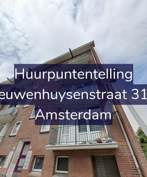 Foto gevel Huurpuntentelling voor Nieuwenhuysenstraat 31-3, Amsterdam