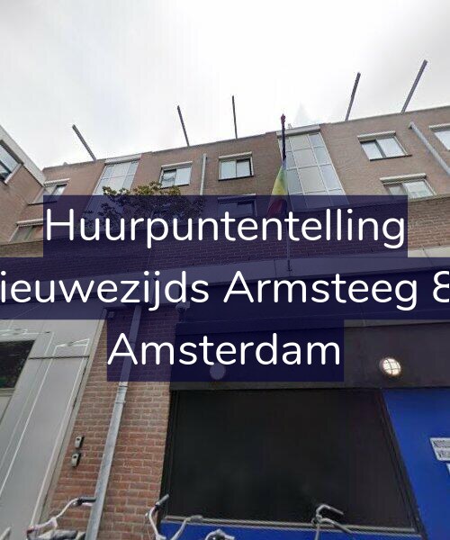 Foto gevel Huurpuntentelling voor Nieuwezijds Armsteeg 81, Amsterdam