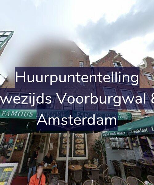 Foto gevel Huurpuntentelling voor Nieuwezijds Voorburgwal 87-B, Amsterdam