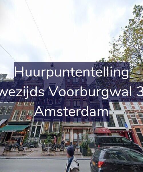 Foto gevel Huurpuntentelling voor Nieuwezijds Voorburgwal 318-3, Amsterdam