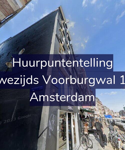Foto gevel Huurpuntentelling voor Nieuwezijds Voorburgwal 140-1, Amsterdam
