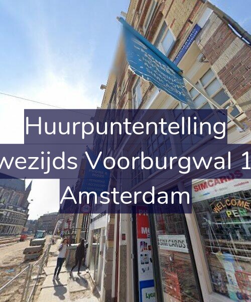 Foto gevel Huurpuntentelling voor Nieuwezijds Voorburgwal 146-E, Amsterdam