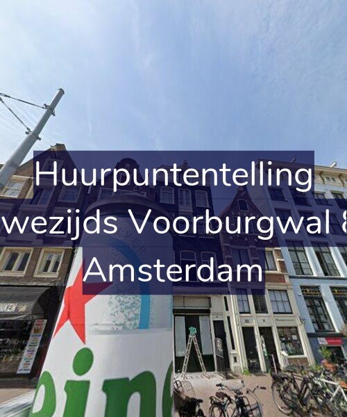 Foto gevel Huurpuntentelling voor Nieuwezijds Voorburgwal 82-4, Amsterdam