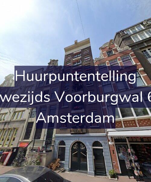 Foto gevel Huurpuntentelling voor Nieuwezijds Voorburgwal 64-D, Amsterdam