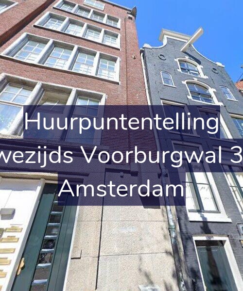 Foto gevel Huurpuntentelling voor Nieuwezijds Voorburgwal 306-H, Amsterdam