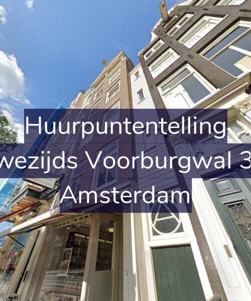 Foto gevel Huurpuntentelling voor Nieuwezijds Voorburgwal 350-2, Amsterdam