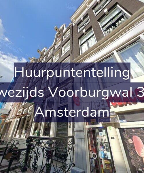 Foto gevel Huurpuntentelling voor Nieuwezijds Voorburgwal 346-B, Amsterdam