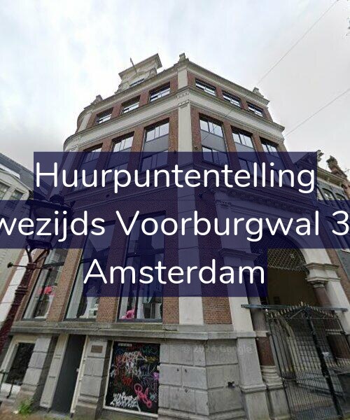 Foto gevel Huurpuntentelling voor Nieuwezijds Voorburgwal 331-D, Amsterdam