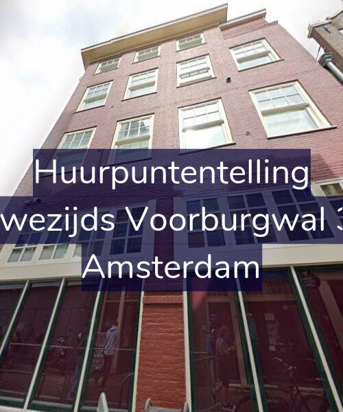 Foto gevel Huurpuntentelling voor Nieuwezijds Voorburgwal 33-C, Amsterdam