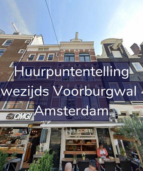 Foto gevel Huurpuntentelling voor Nieuwezijds Voorburgwal 43-F, Amsterdam