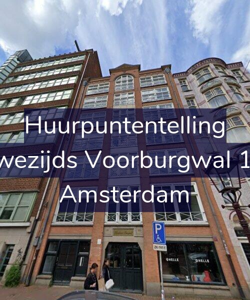 Foto gevel Huurpuntentelling voor Nieuwezijds Voorburgwal 118-E, Amsterdam