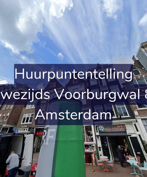 Foto gevel Huurpuntentelling voor Nieuwezijds Voorburgwal 84-1, Amsterdam