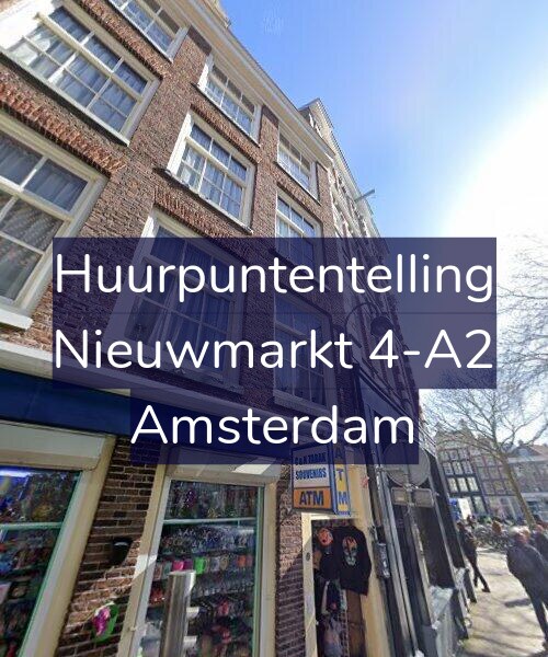 Foto gevel Huurpuntentelling voor Nieuwmarkt 4-A2, Amsterdam