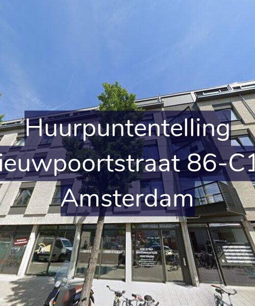 Foto gevel Huurpuntentelling voor Nieuwpoortstraat 86-C16, Amsterdam