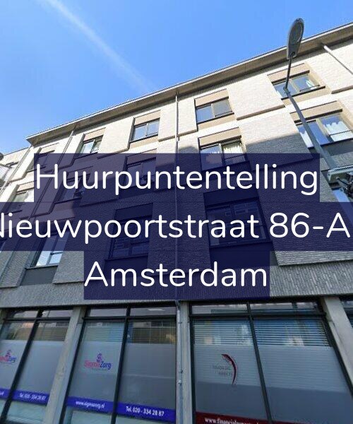 Foto gevel Huurpuntentelling voor Nieuwpoortstraat 86-A5, Amsterdam