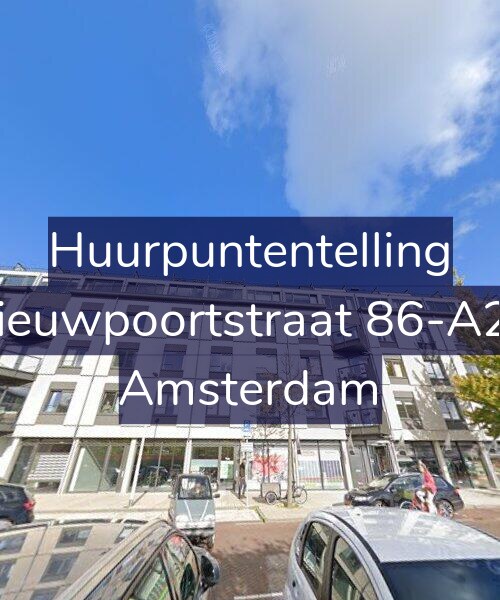 Foto gevel Huurpuntentelling voor Nieuwpoortstraat 86-A20, Amsterdam