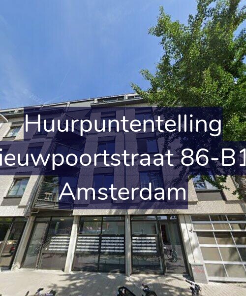 Foto gevel Huurpuntentelling voor Nieuwpoortstraat 86-B12, Amsterdam