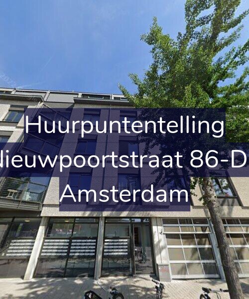 Foto gevel Huurpuntentelling voor Nieuwpoortstraat 86-D9, Amsterdam