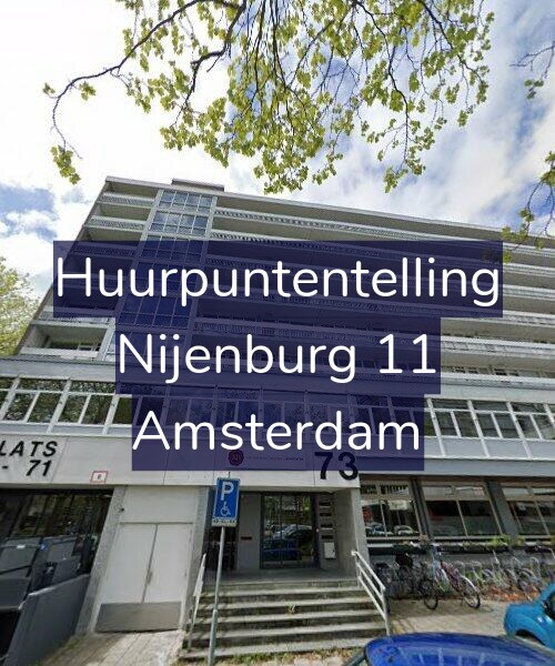 Foto gevel Huurpuntentelling voor Nijenburg 11, Amsterdam