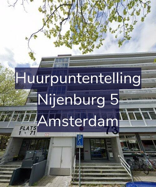 Foto gevel Huurpuntentelling voor Nijenburg 5, Amsterdam