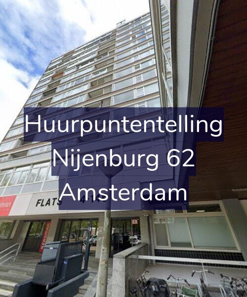 Foto gevel Huurpuntentelling voor Nijenburg 62, Amsterdam