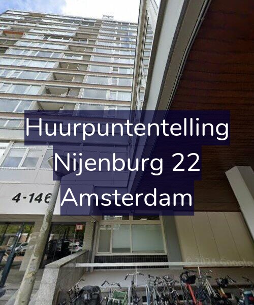 Foto gevel Huurpuntentelling voor Nijenburg 22, Amsterdam