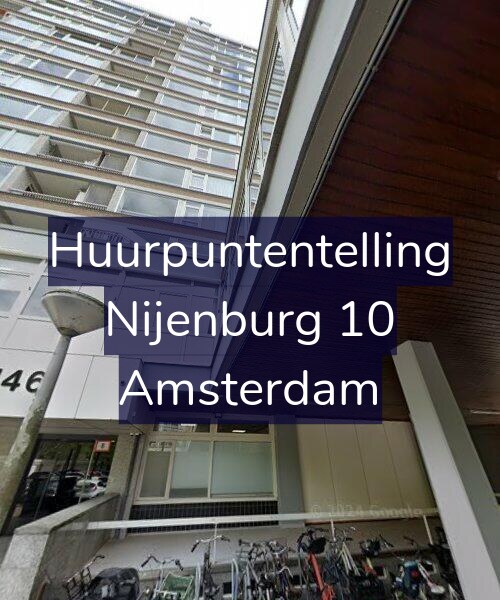 Foto gevel Huurpuntentelling voor Nijenburg 10, Amsterdam