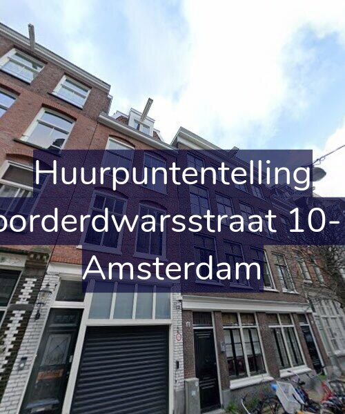 Foto gevel Huurpuntentelling voor Noorderdwarsstraat 10-2L, Amsterdam