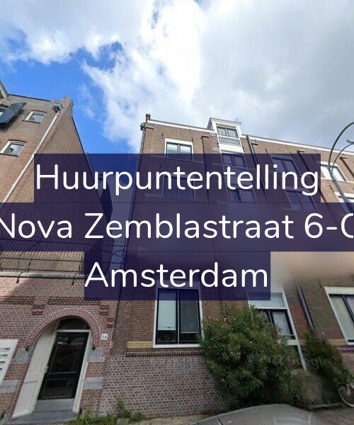 Foto gevel Huurpuntentelling voor Nova Zemblastraat 6-C, Amsterdam