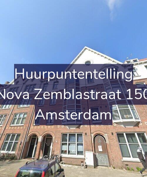 Foto gevel Huurpuntentelling voor Nova Zemblastraat 150, Amsterdam