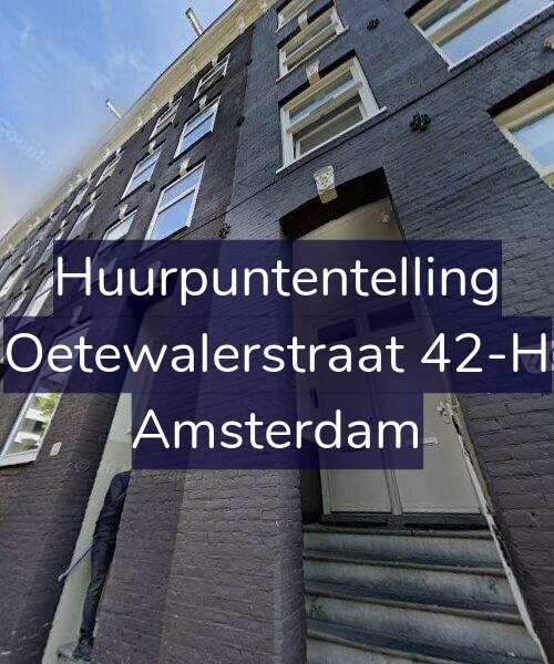 Foto gevel Huurpuntentelling voor Oetewalerstraat 42-H, Amsterdam