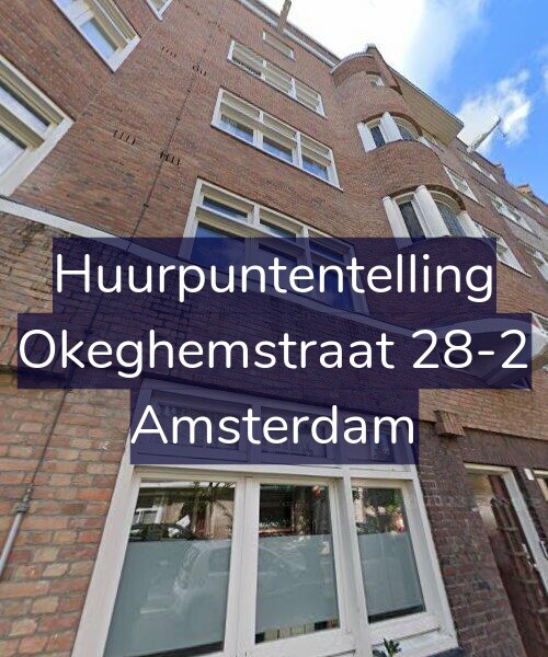 Foto gevel Huurpuntentelling voor Okeghemstraat 28-2, Amsterdam