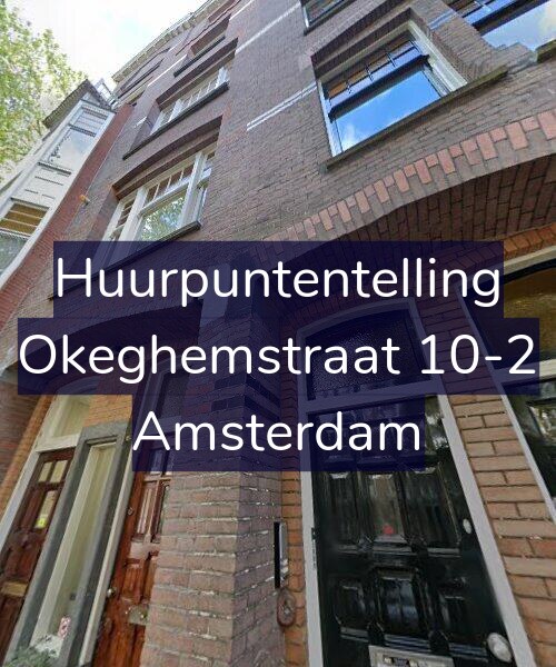 Foto gevel Huurpuntentelling voor Okeghemstraat 10-2, Amsterdam