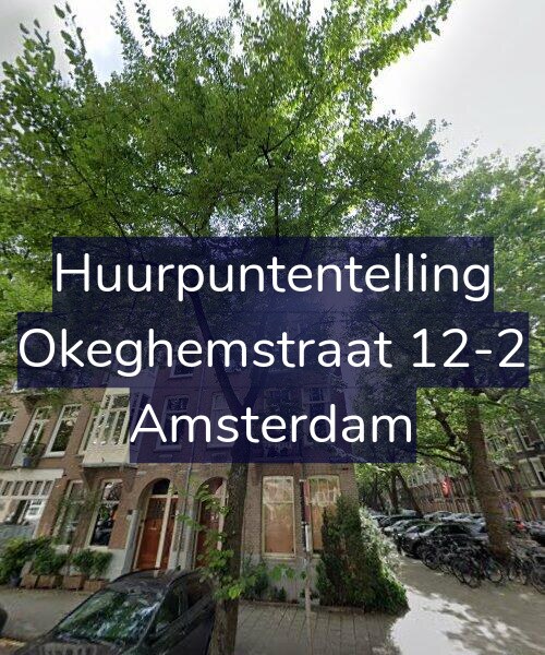 Foto gevel Huurpuntentelling voor Okeghemstraat 12-2, Amsterdam