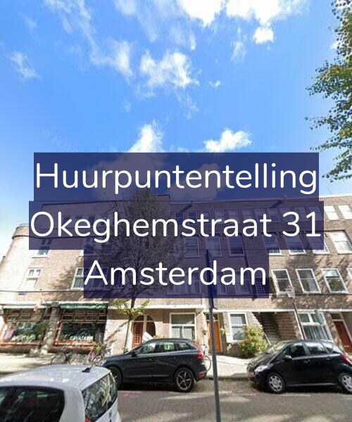 Foto gevel Huurpuntentelling voor Okeghemstraat 31, Amsterdam