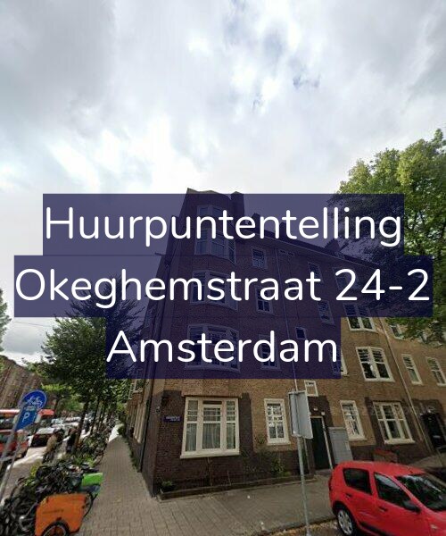 Foto gevel Huurpuntentelling voor Okeghemstraat 24-2, Amsterdam