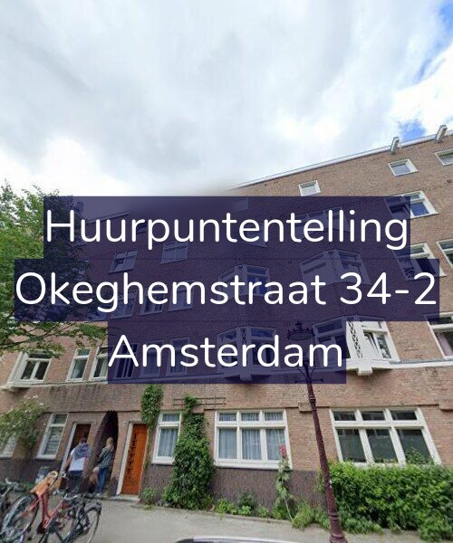 Foto gevel Huurpuntentelling voor Okeghemstraat 34-2, Amsterdam