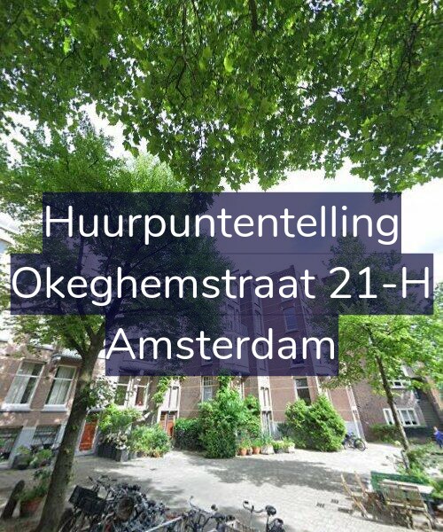 Foto gevel Huurpuntentelling voor Okeghemstraat 21-H, Amsterdam